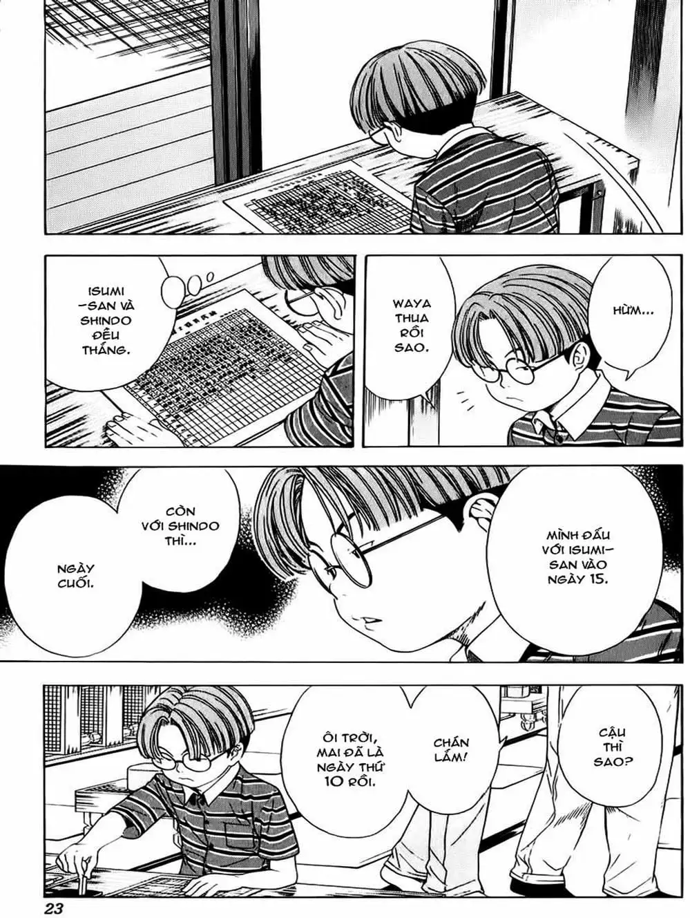 Truyện Tranh Kì Thủ Cờ Vây - Hikaru No Go trang 6