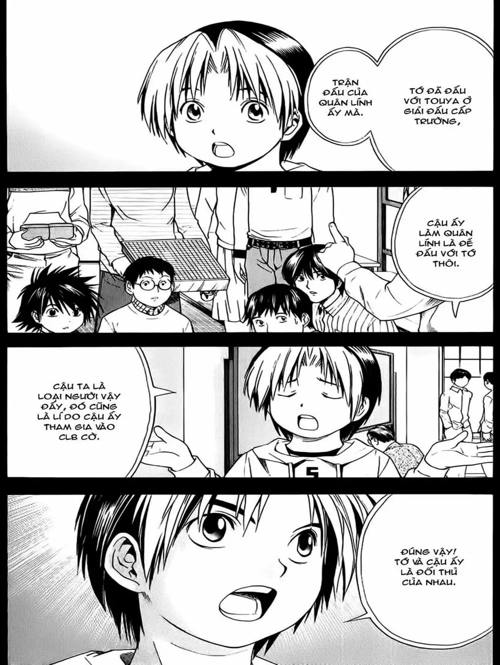 Truyện Tranh Kì Thủ Cờ Vây - Hikaru No Go trang 6