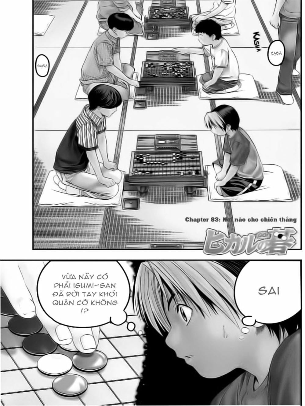 Truyện Tranh Kì Thủ Cờ Vây - Hikaru No Go trang 6