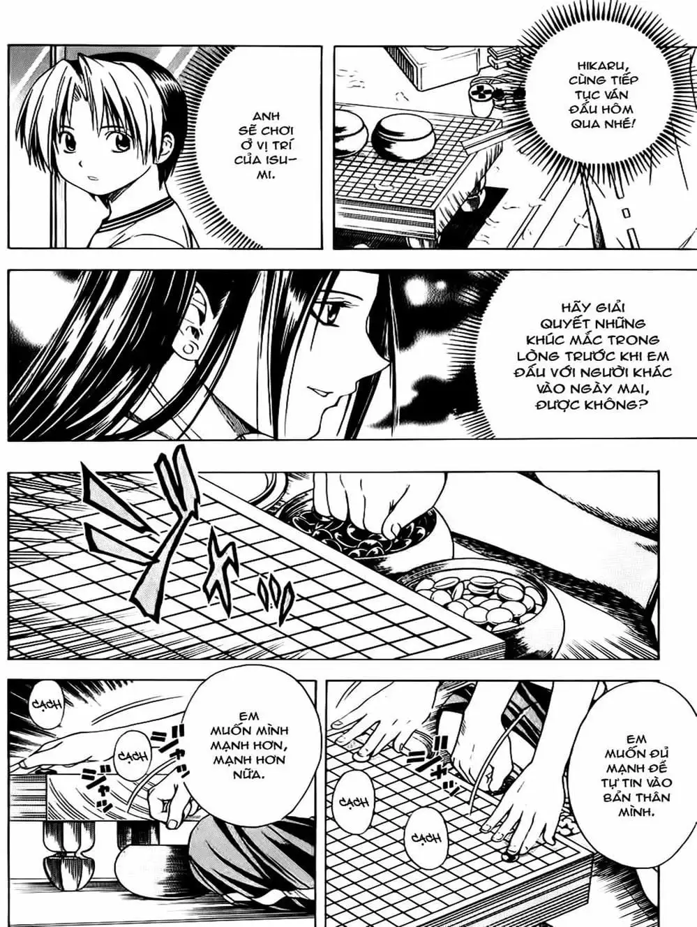 Truyện Tranh Kì Thủ Cờ Vây - Hikaru No Go trang 6