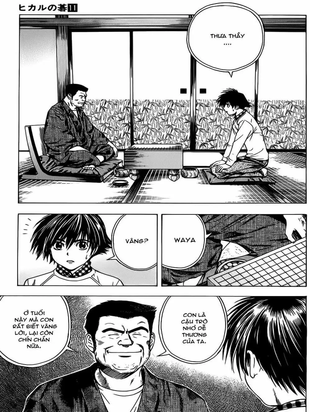 Truyện Tranh Kì Thủ Cờ Vây - Hikaru No Go trang 6