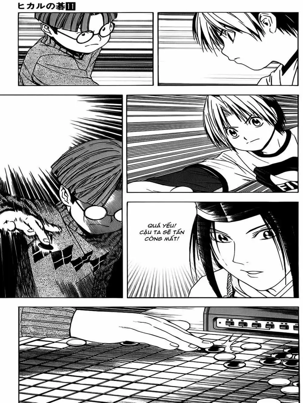 Truyện Tranh Kì Thủ Cờ Vây - Hikaru No Go trang 6