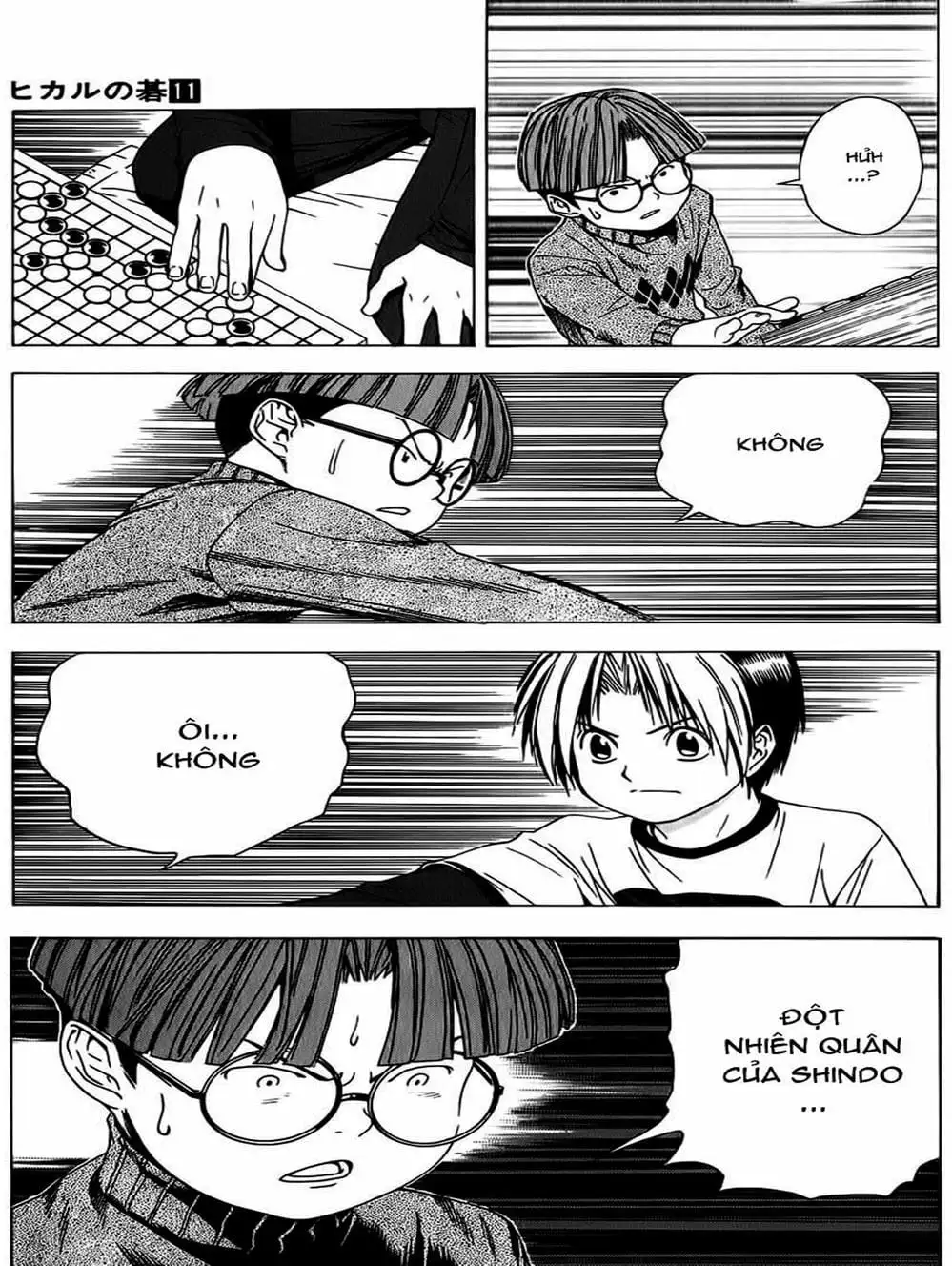 Truyện Tranh Kì Thủ Cờ Vây - Hikaru No Go trang 6