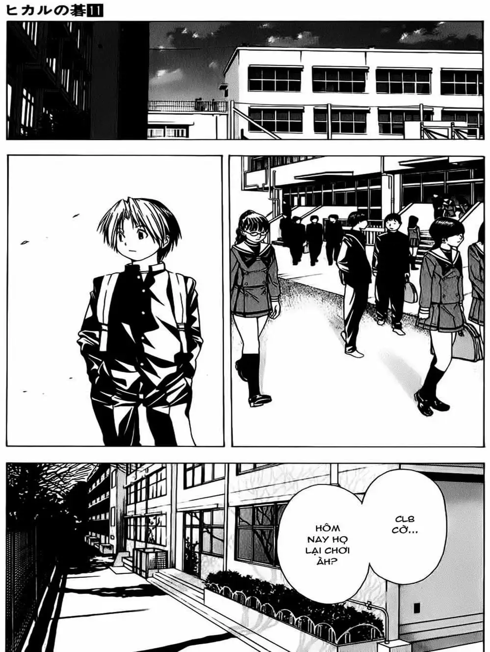 Truyện Tranh Kì Thủ Cờ Vây - Hikaru No Go trang 6