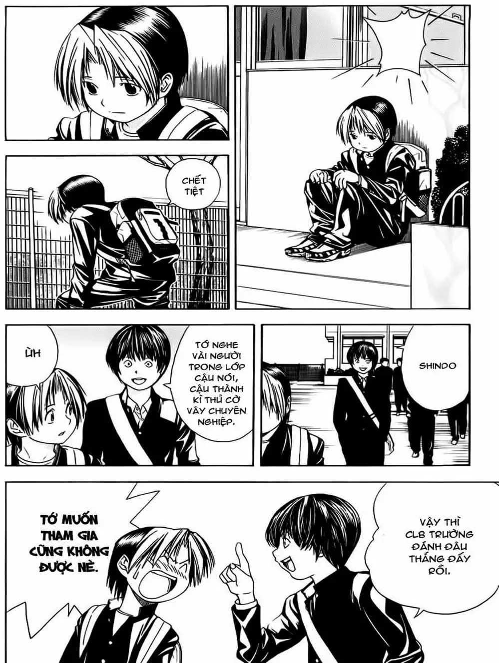 Truyện Tranh Kì Thủ Cờ Vây - Hikaru No Go trang 6