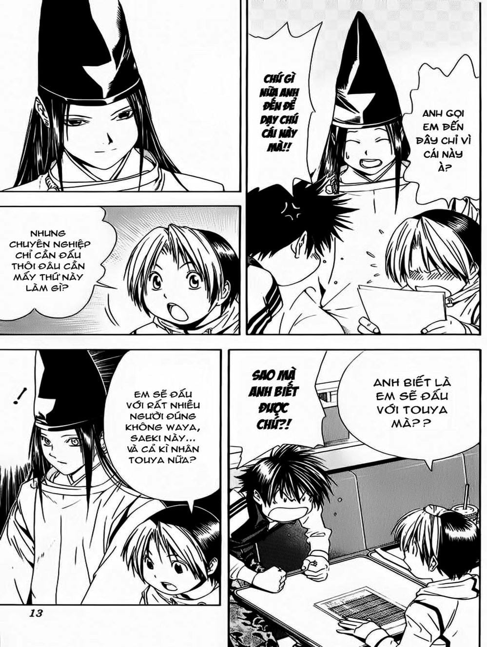 Truyện Tranh Kì Thủ Cờ Vây - Hikaru No Go trang 6