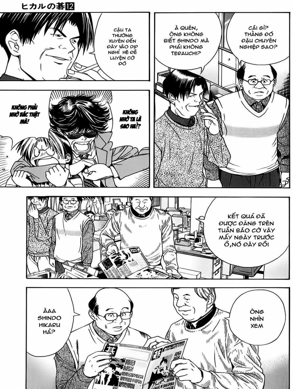 Truyện Tranh Kì Thủ Cờ Vây - Hikaru No Go trang 6