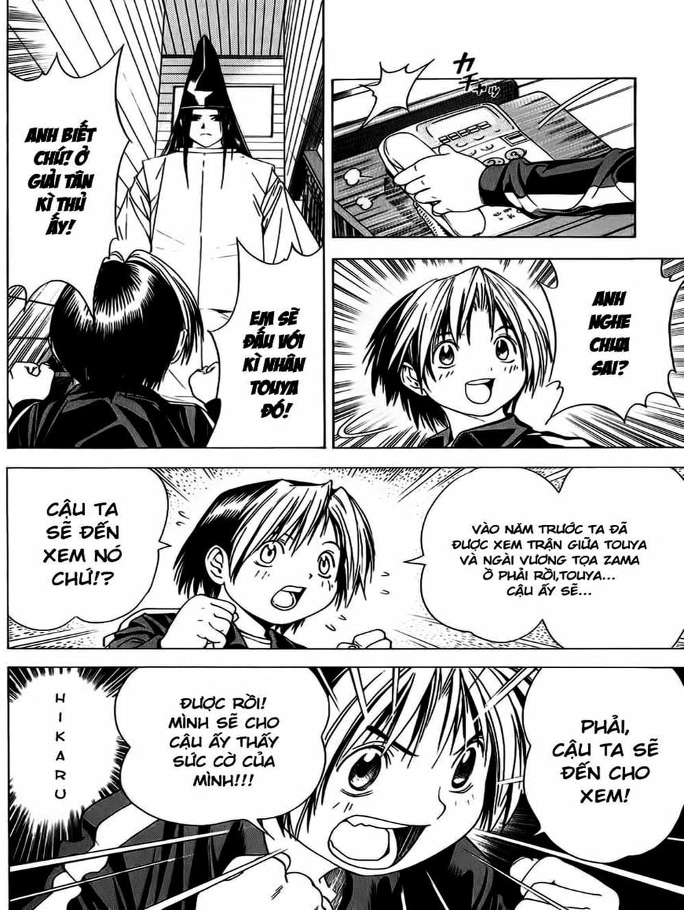 Truyện Tranh Kì Thủ Cờ Vây - Hikaru No Go trang 6