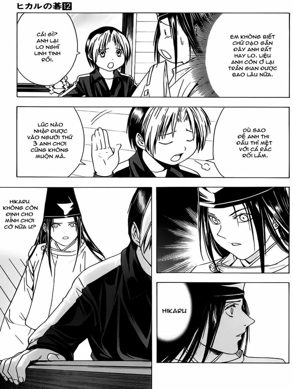 Truyện Tranh Kì Thủ Cờ Vây - Hikaru No Go trang 6