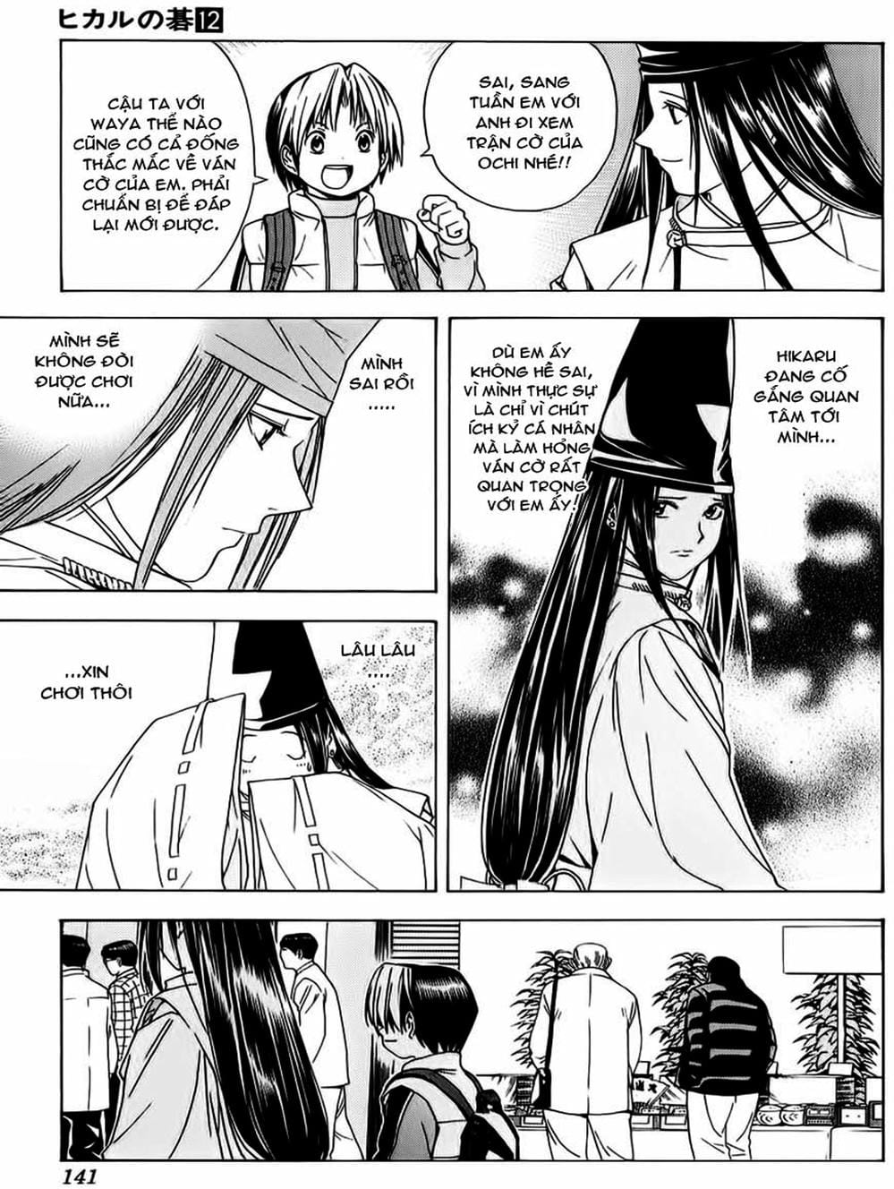 Truyện Tranh Kì Thủ Cờ Vây - Hikaru No Go trang 6