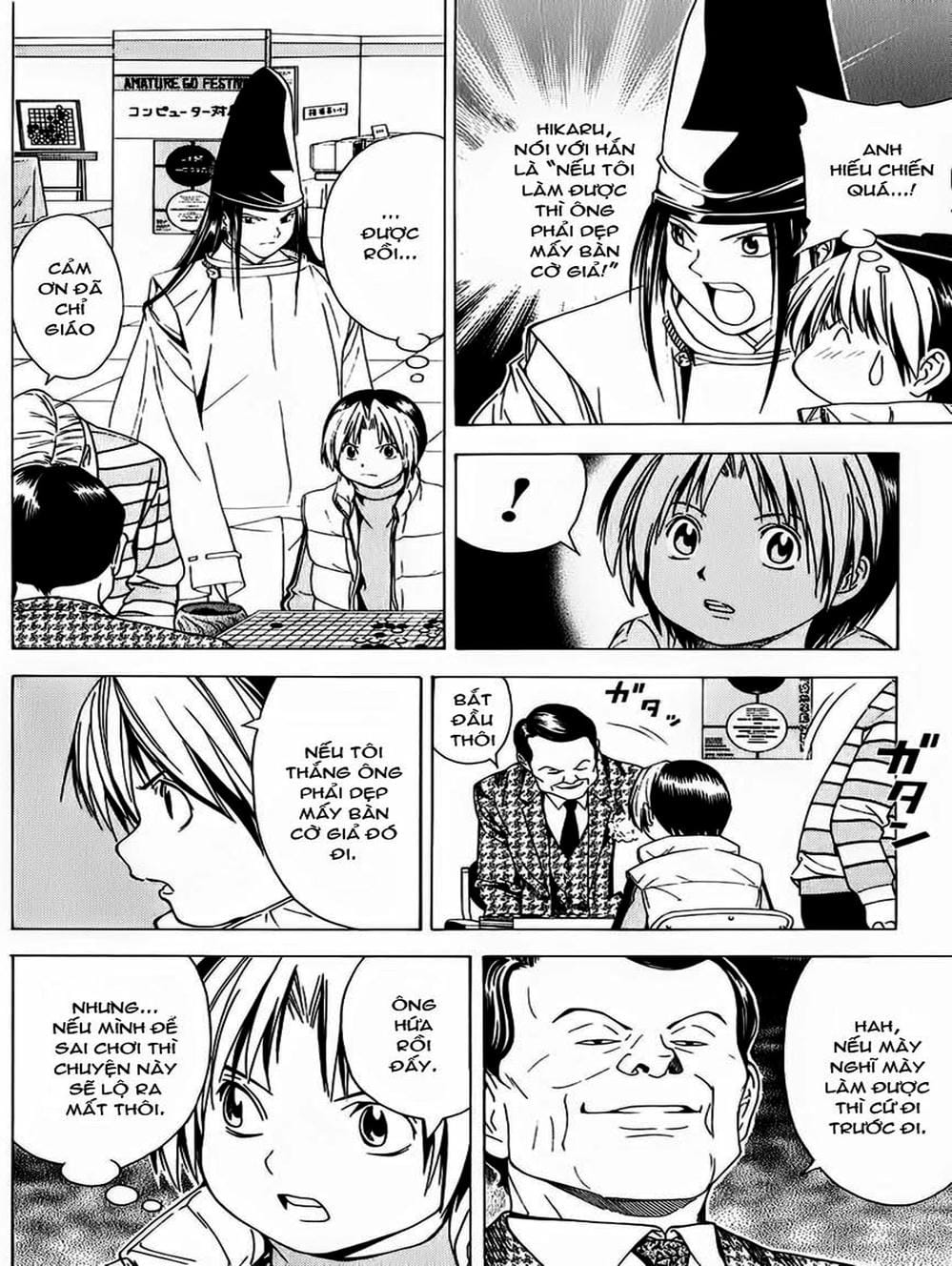 Truyện Tranh Kì Thủ Cờ Vây - Hikaru No Go trang 6
