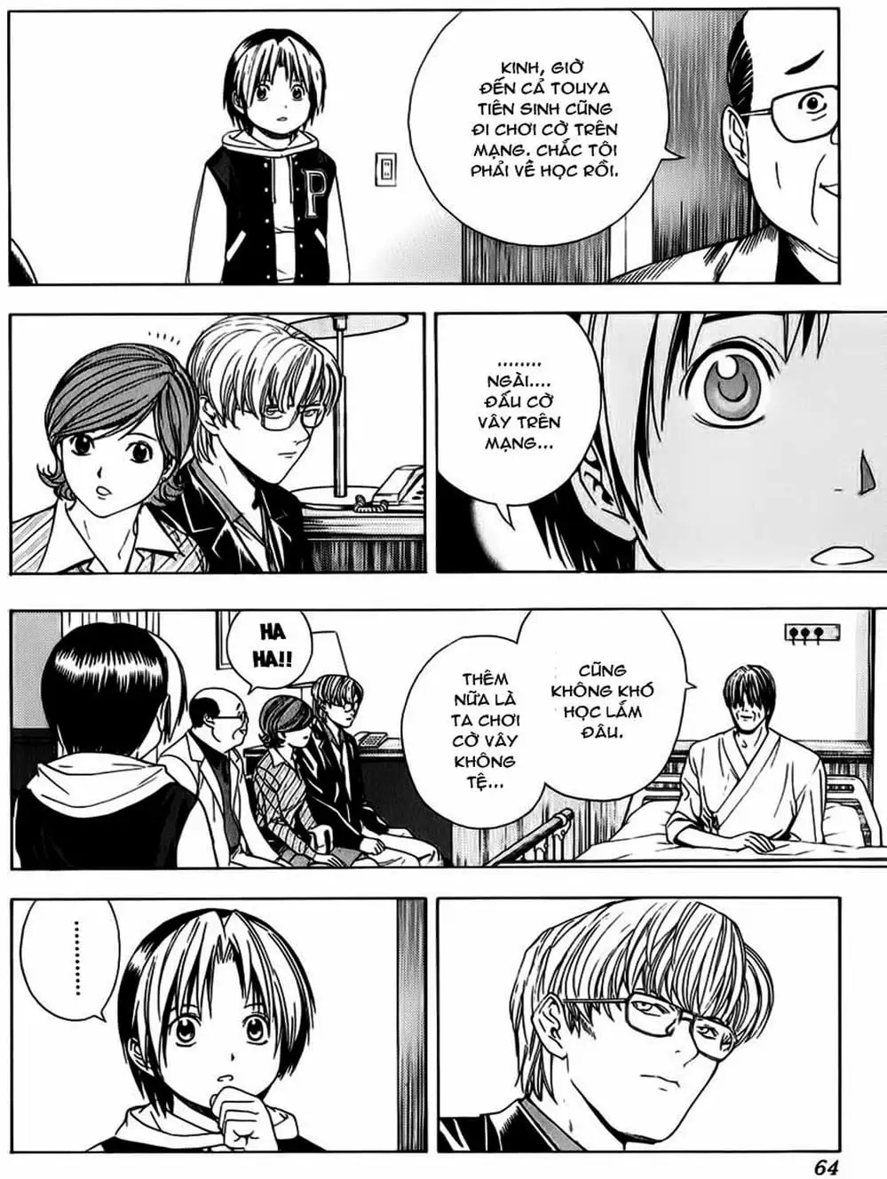 Truyện Tranh Kì Thủ Cờ Vây - Hikaru No Go trang 6