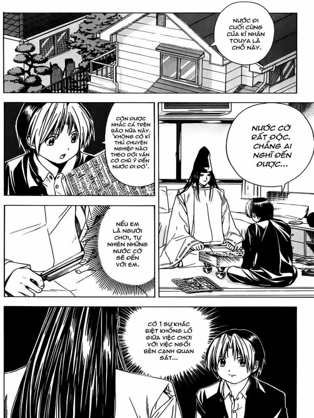 Truyện Tranh Kì Thủ Cờ Vây - Hikaru No Go trang 6