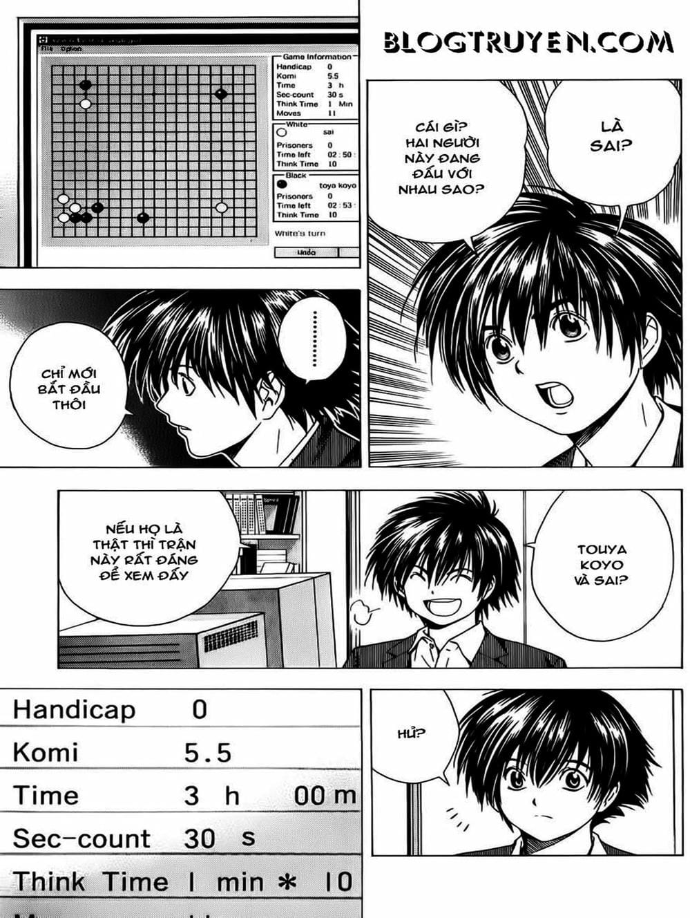 Truyện Tranh Kì Thủ Cờ Vây - Hikaru No Go trang 6