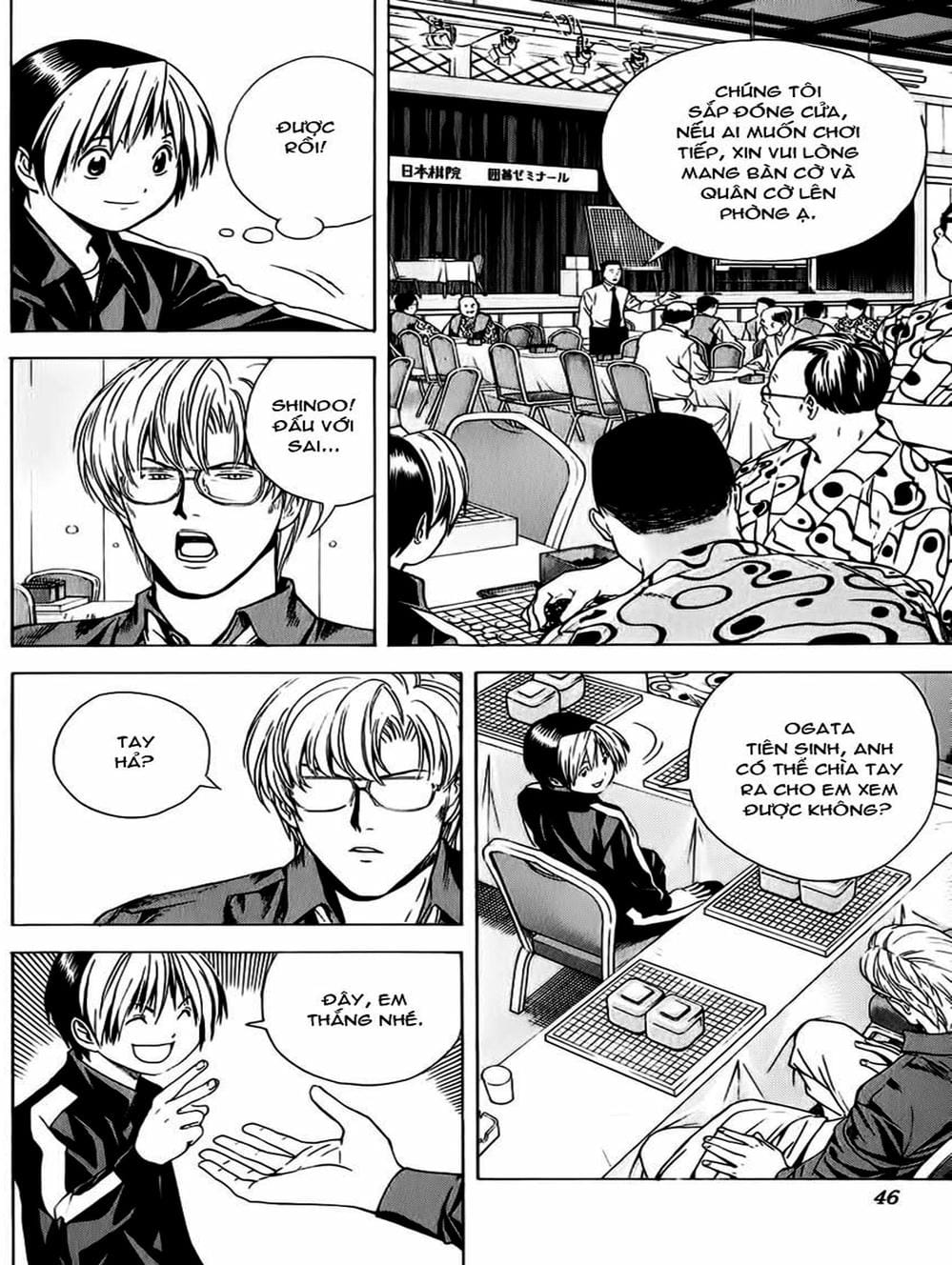 Truyện Tranh Kì Thủ Cờ Vây - Hikaru No Go trang 6