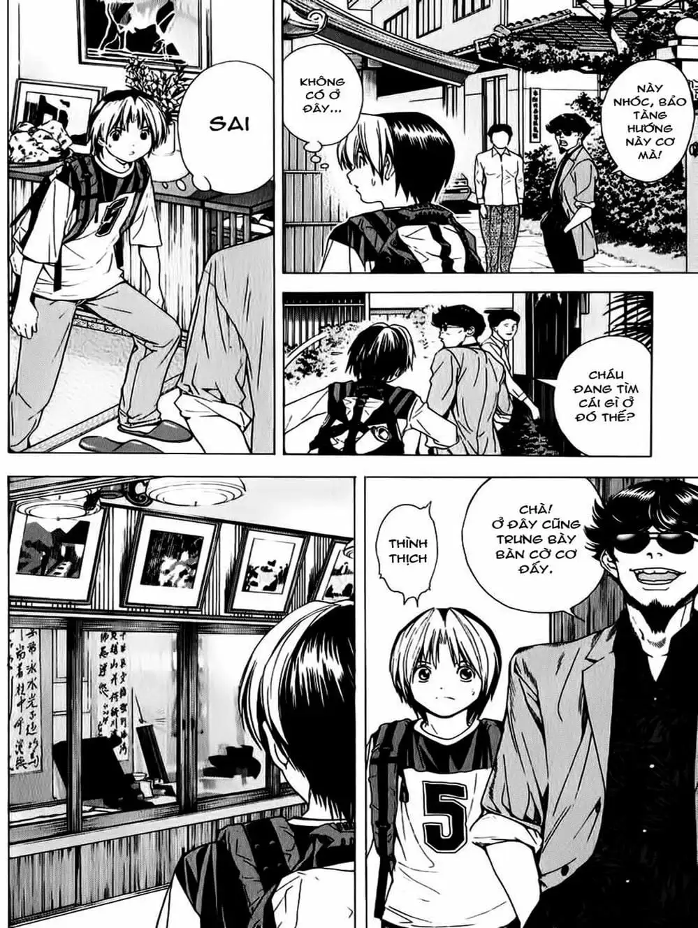 Truyện Tranh Kì Thủ Cờ Vây - Hikaru No Go trang 6