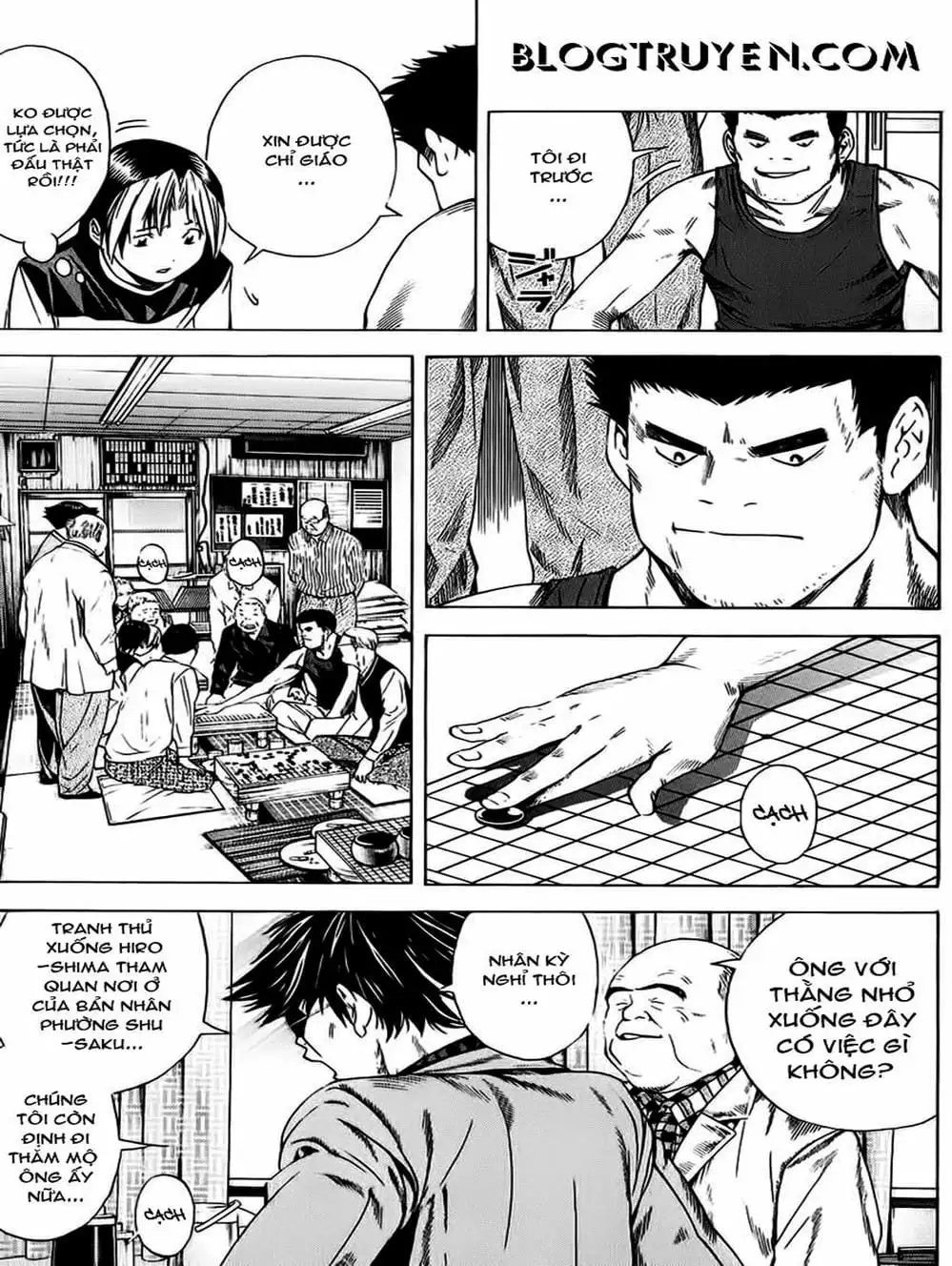 Truyện Tranh Kì Thủ Cờ Vây - Hikaru No Go trang 6