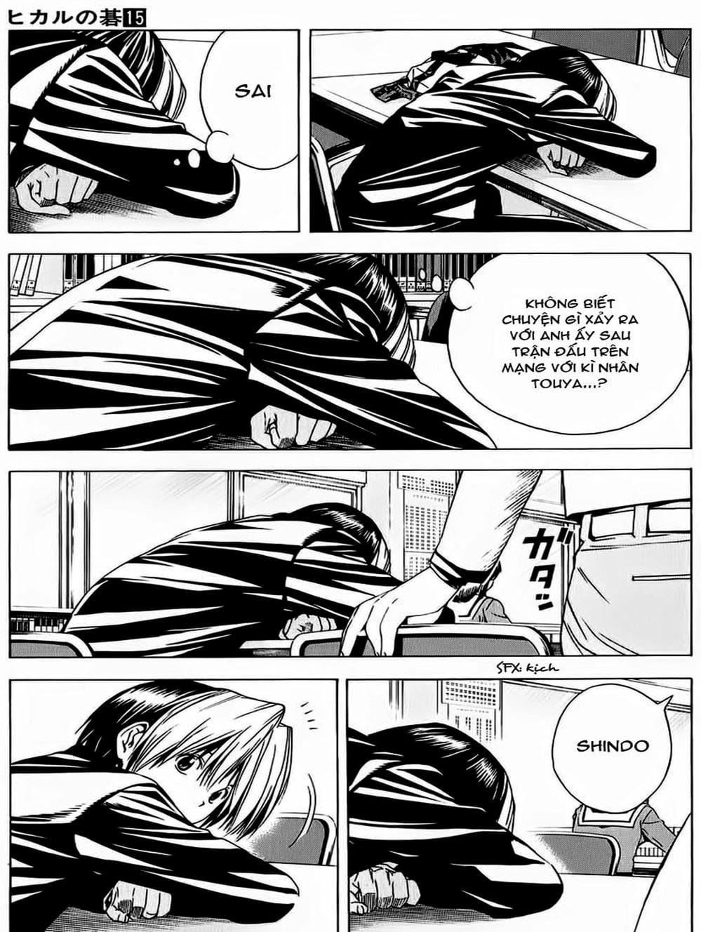 Truyện Tranh Kì Thủ Cờ Vây - Hikaru No Go trang 6