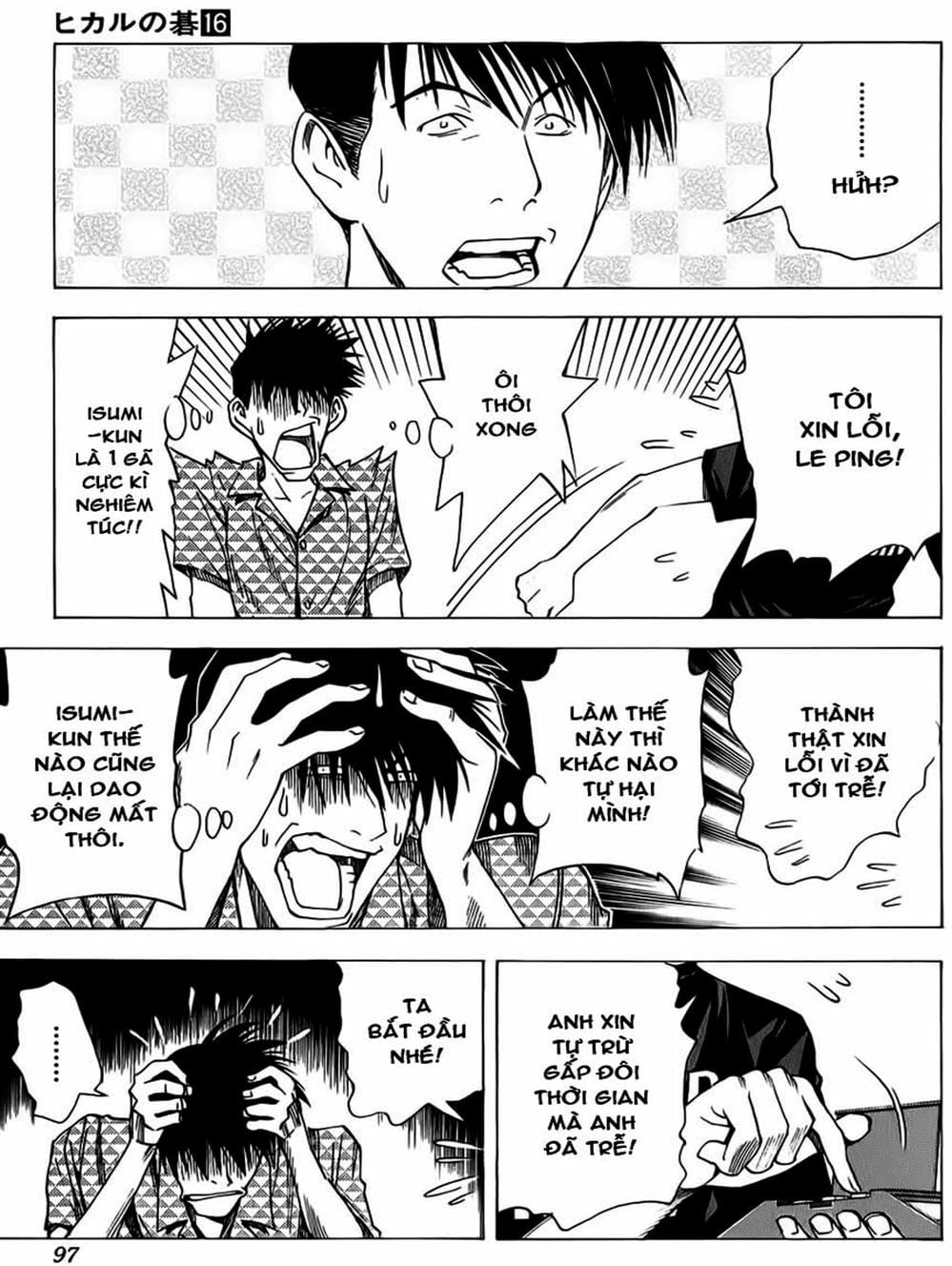 Truyện Tranh Kì Thủ Cờ Vây - Hikaru No Go trang 6