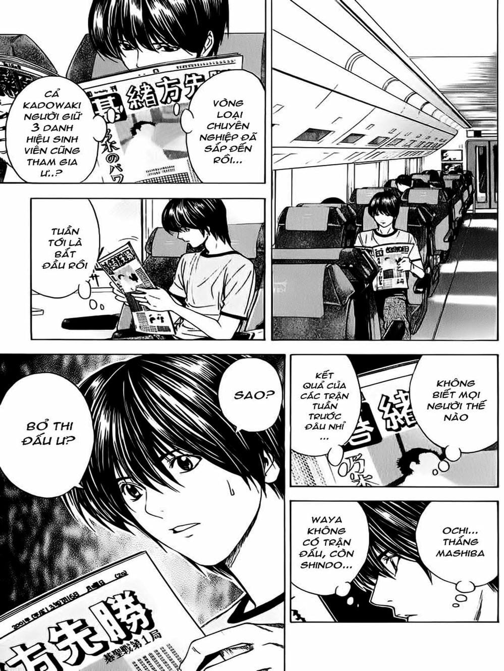 Truyện Tranh Kì Thủ Cờ Vây - Hikaru No Go trang 6