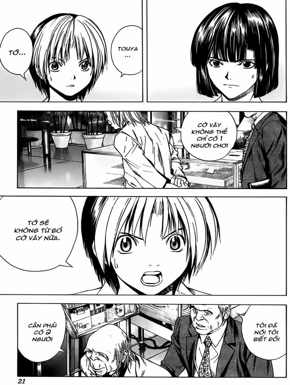 Truyện Tranh Kì Thủ Cờ Vây - Hikaru No Go trang 6