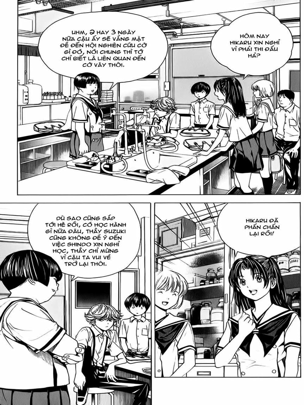 Truyện Tranh Kì Thủ Cờ Vây - Hikaru No Go trang 6