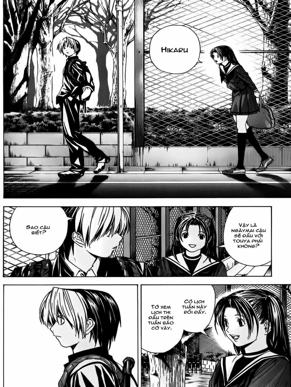 Truyện Tranh Kì Thủ Cờ Vây - Hikaru No Go trang 6