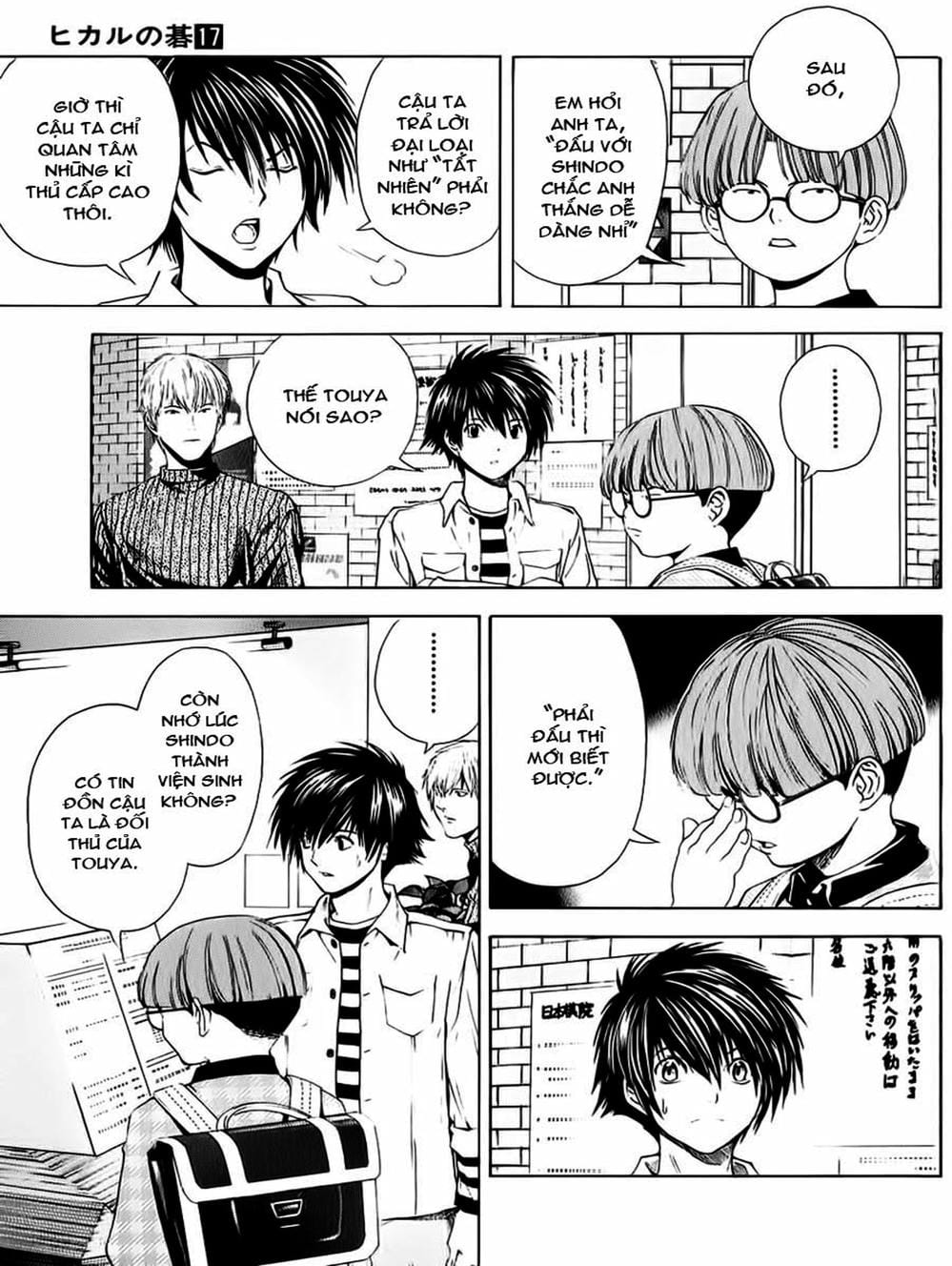 Truyện Tranh Kì Thủ Cờ Vây - Hikaru No Go trang 6