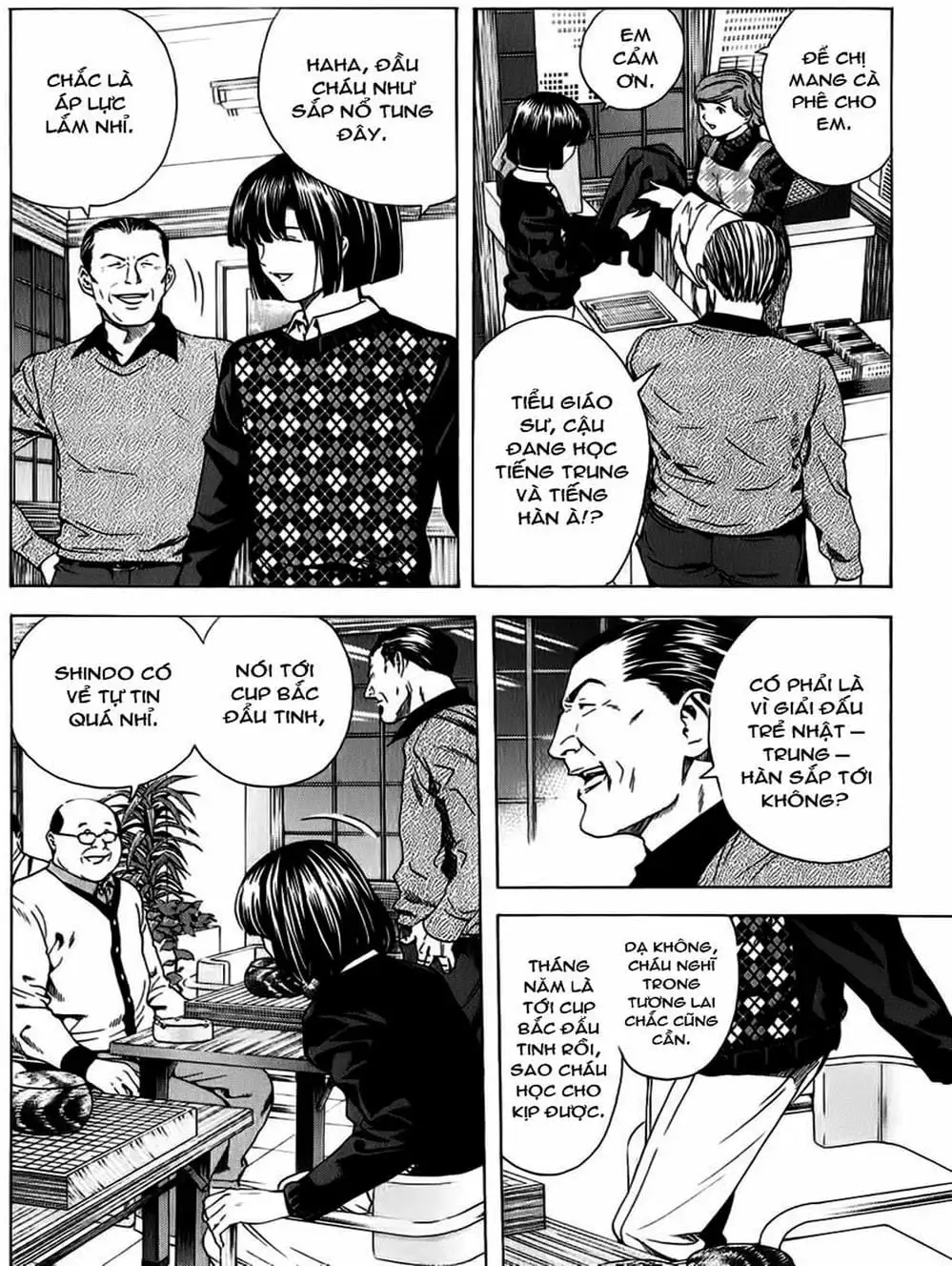 Truyện Tranh Kì Thủ Cờ Vây - Hikaru No Go trang 6