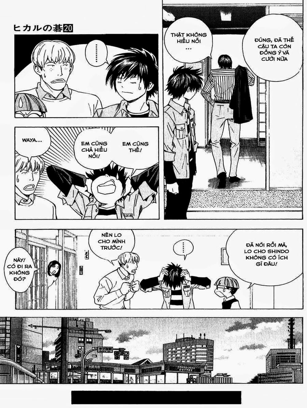 Truyện Tranh Kì Thủ Cờ Vây - Hikaru No Go trang 6