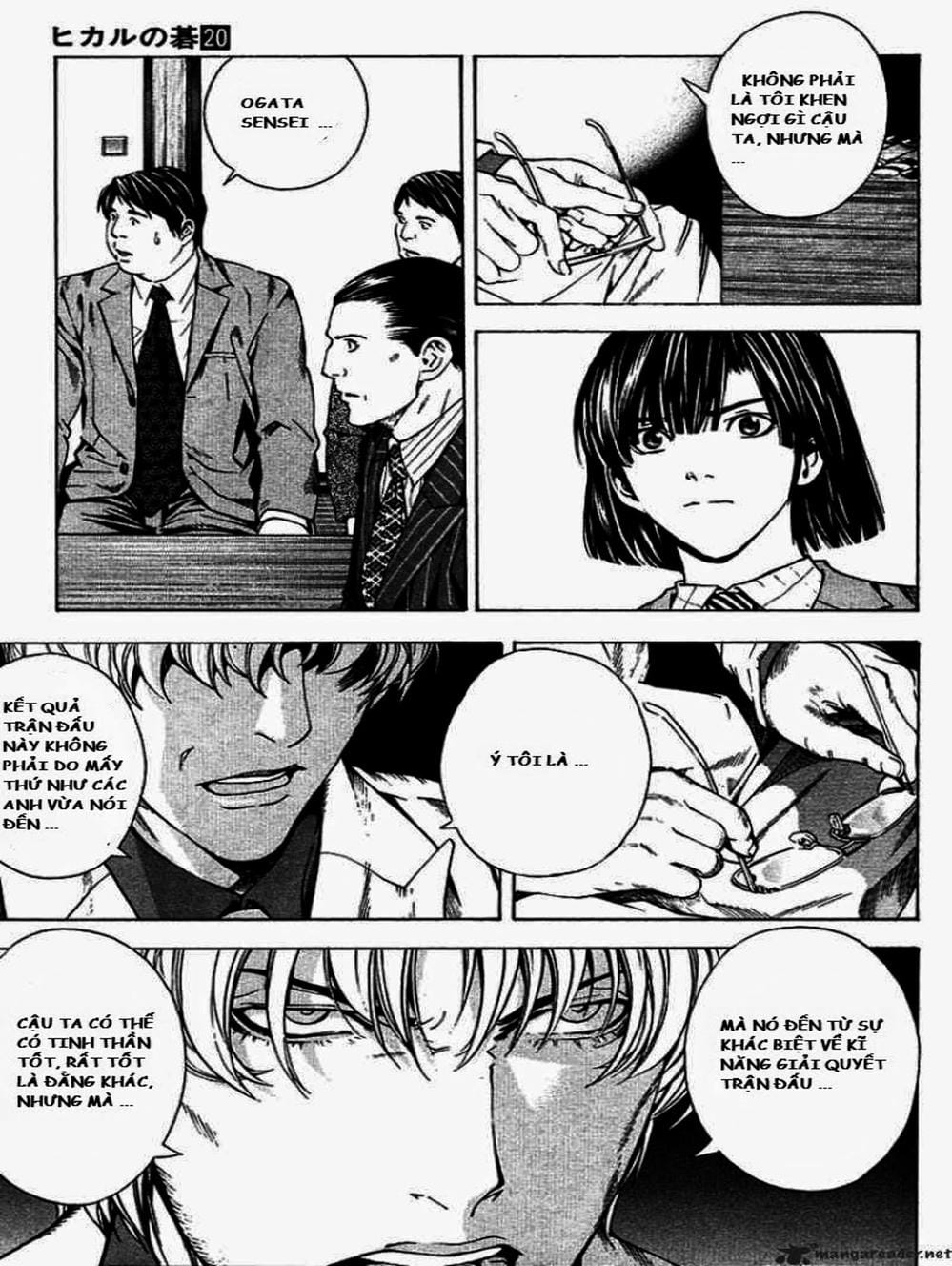 Truyện Tranh Kì Thủ Cờ Vây - Hikaru No Go trang 6