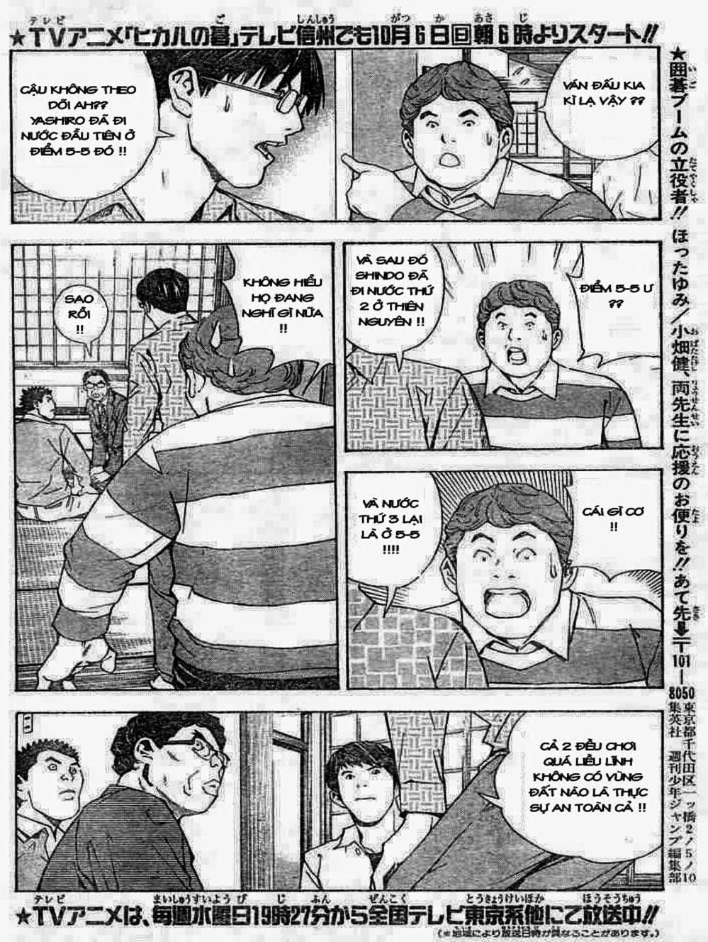 Truyện Tranh Kì Thủ Cờ Vây - Hikaru No Go trang 6