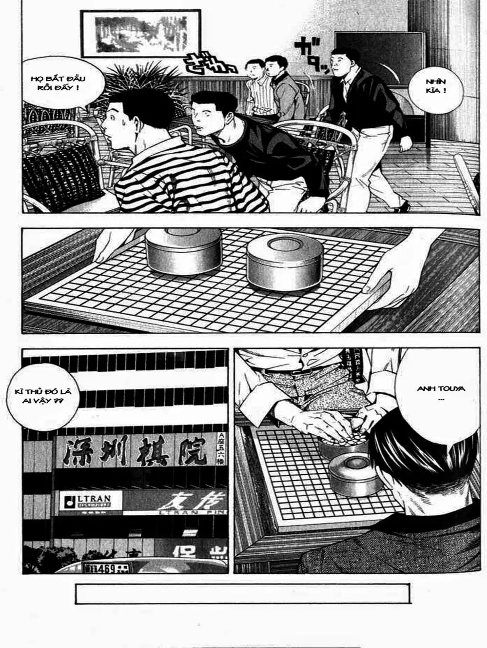Truyện Tranh Kì Thủ Cờ Vây - Hikaru No Go trang 6