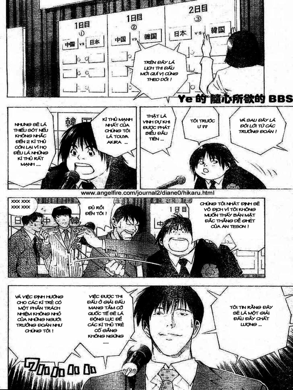 Truyện Tranh Kì Thủ Cờ Vây - Hikaru No Go trang 6