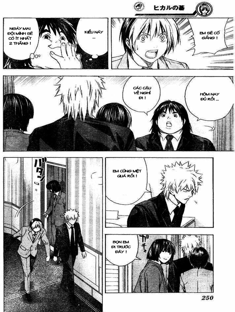 Truyện Tranh Kì Thủ Cờ Vây - Hikaru No Go trang 6