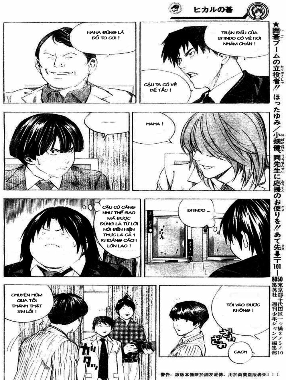 Truyện Tranh Kì Thủ Cờ Vây - Hikaru No Go trang 6