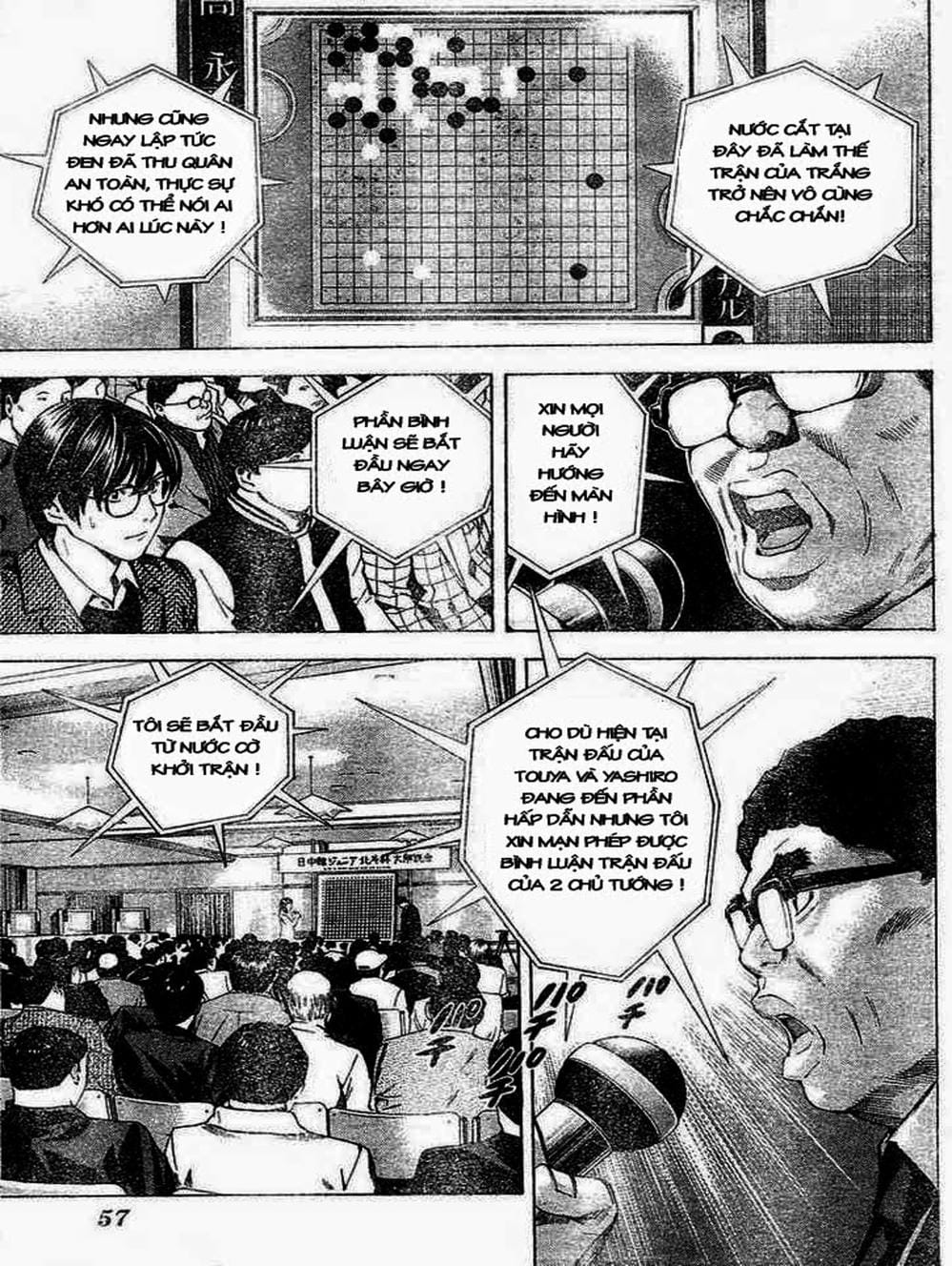 Truyện Tranh Kì Thủ Cờ Vây - Hikaru No Go trang 6