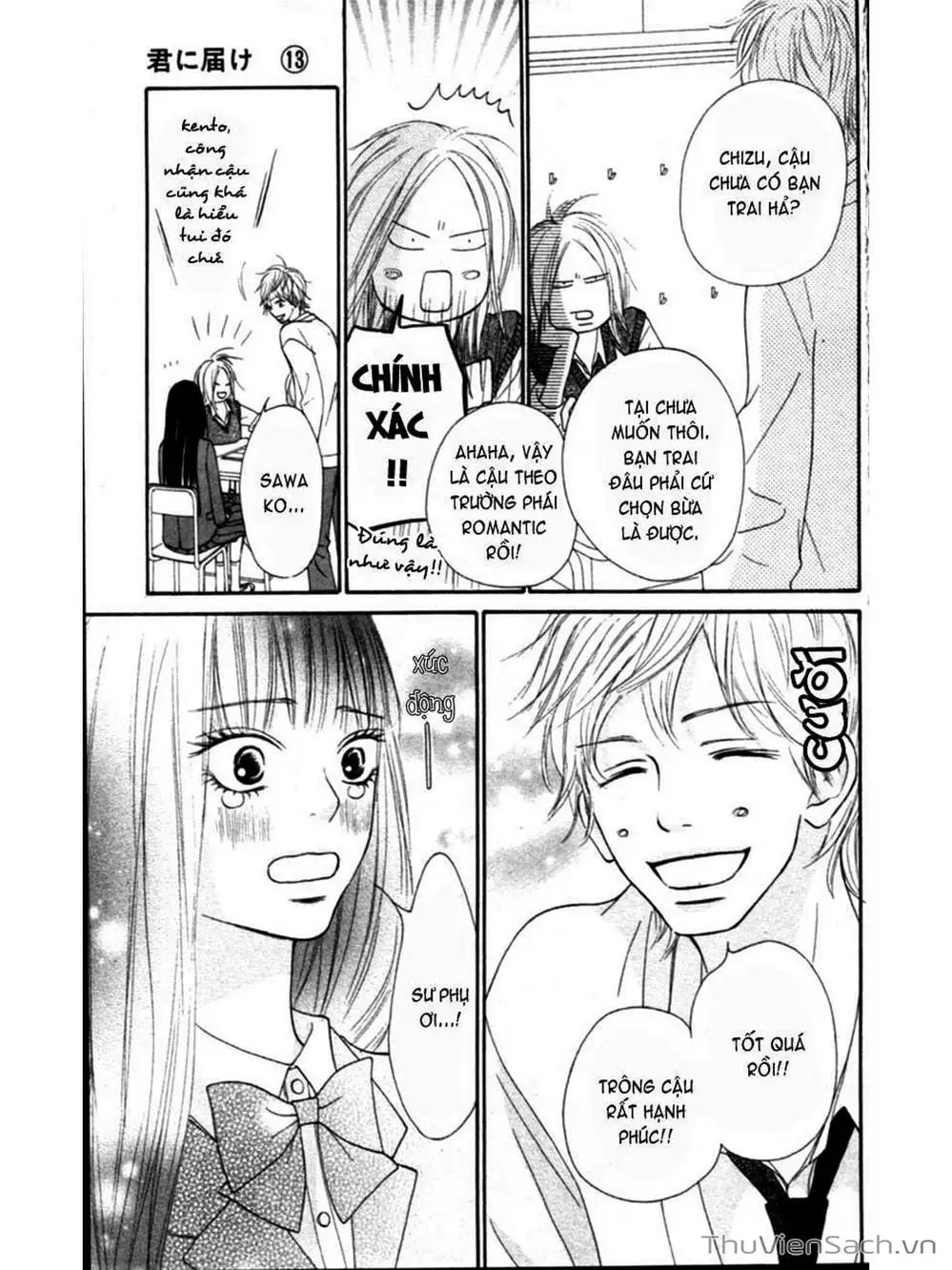 Truyện Tranh Nguyện Ước Yêu Thương - Kimi Ni Todoke trang 5