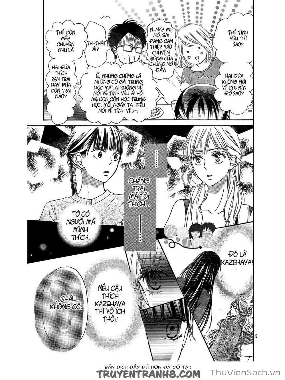 Truyện Tranh Nguyện Ước Yêu Thương - Kimi Ni Todoke trang 5