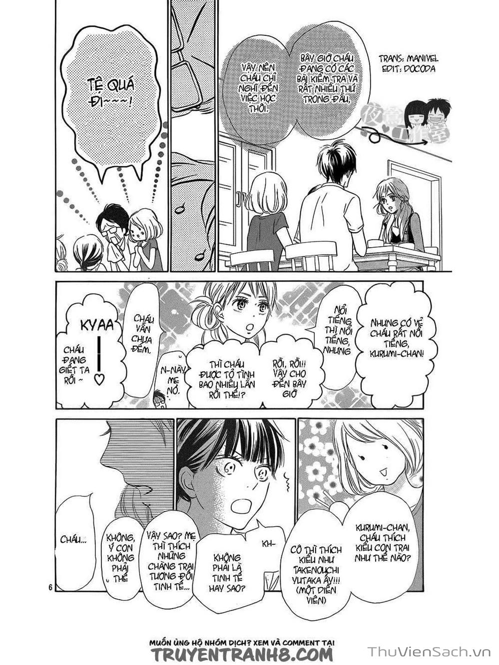 Truyện Tranh Nguyện Ước Yêu Thương - Kimi Ni Todoke trang 5