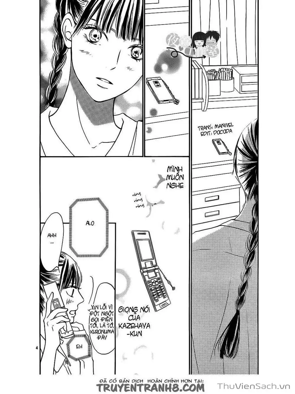 Truyện Tranh Nguyện Ước Yêu Thương - Kimi Ni Todoke trang 5