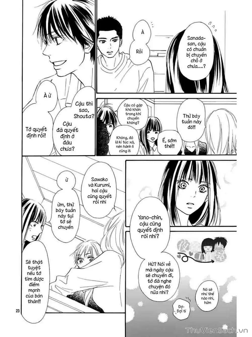 Truyện Tranh Nguyện Ước Yêu Thương - Kimi Ni Todoke trang 5