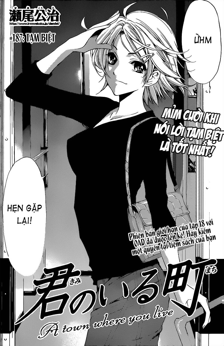 Truyện Tranh Thị Trấn Tình Yêu - Kimi No Iru Machi trang 6