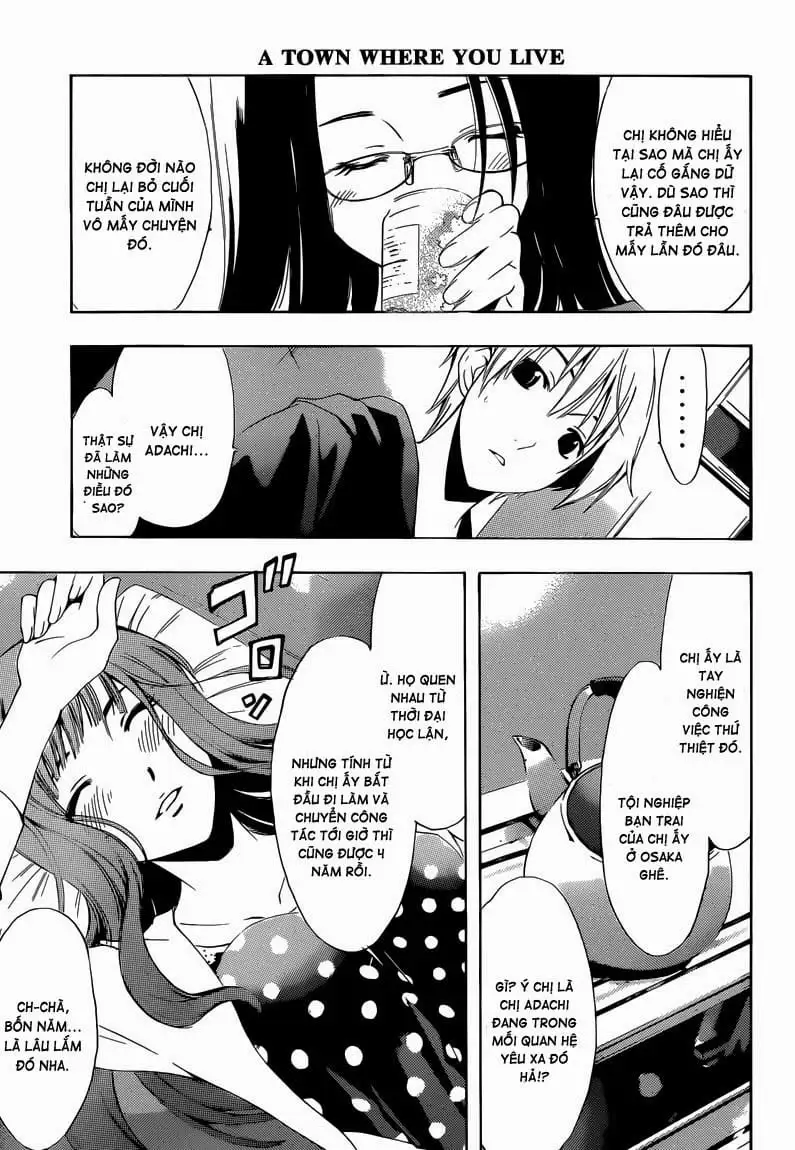 Truyện Tranh Thị Trấn Tình Yêu - Kimi No Iru Machi trang 6