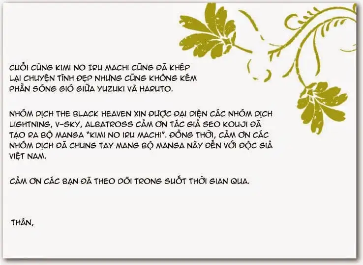 Truyện Tranh Thị Trấn Tình Yêu - Kimi No Iru Machi trang 6