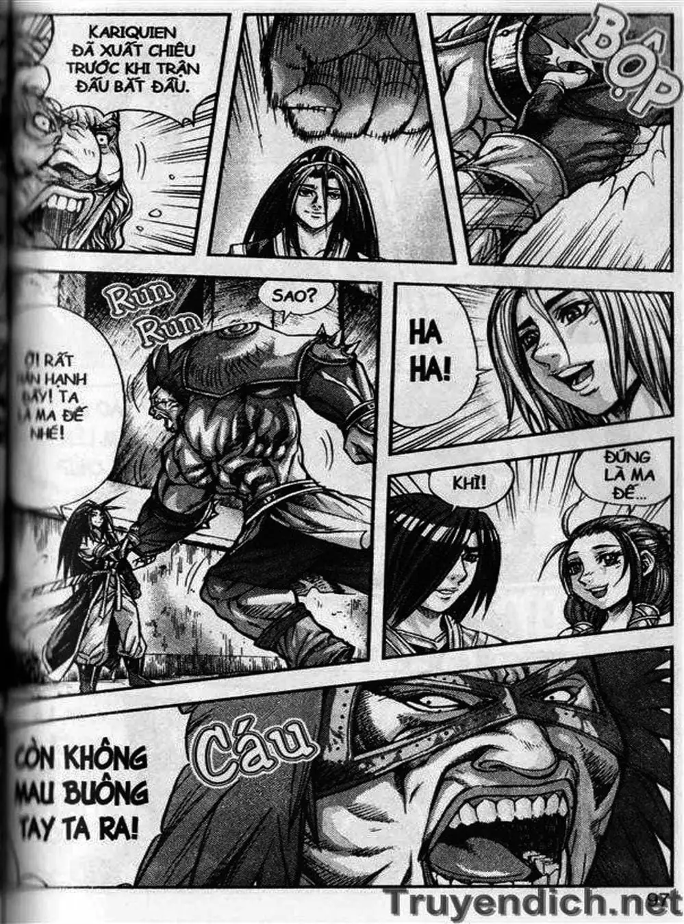 Truyện Tranh Diêm Đế - King Of Hell trang 5