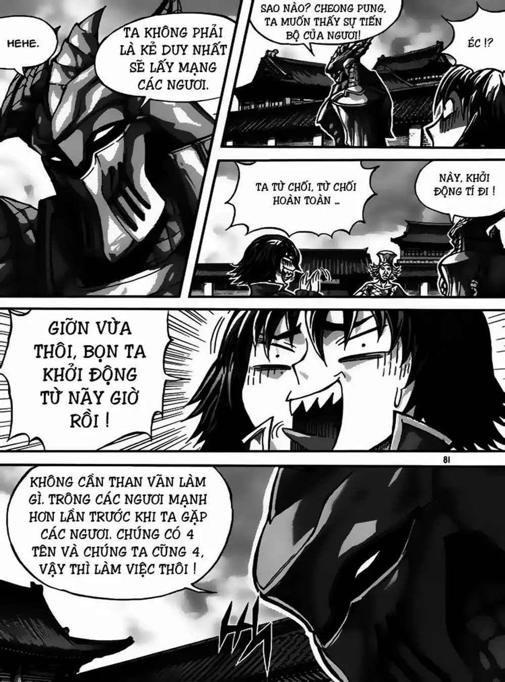 Truyện Tranh Diêm Đế - King Of Hell trang 5