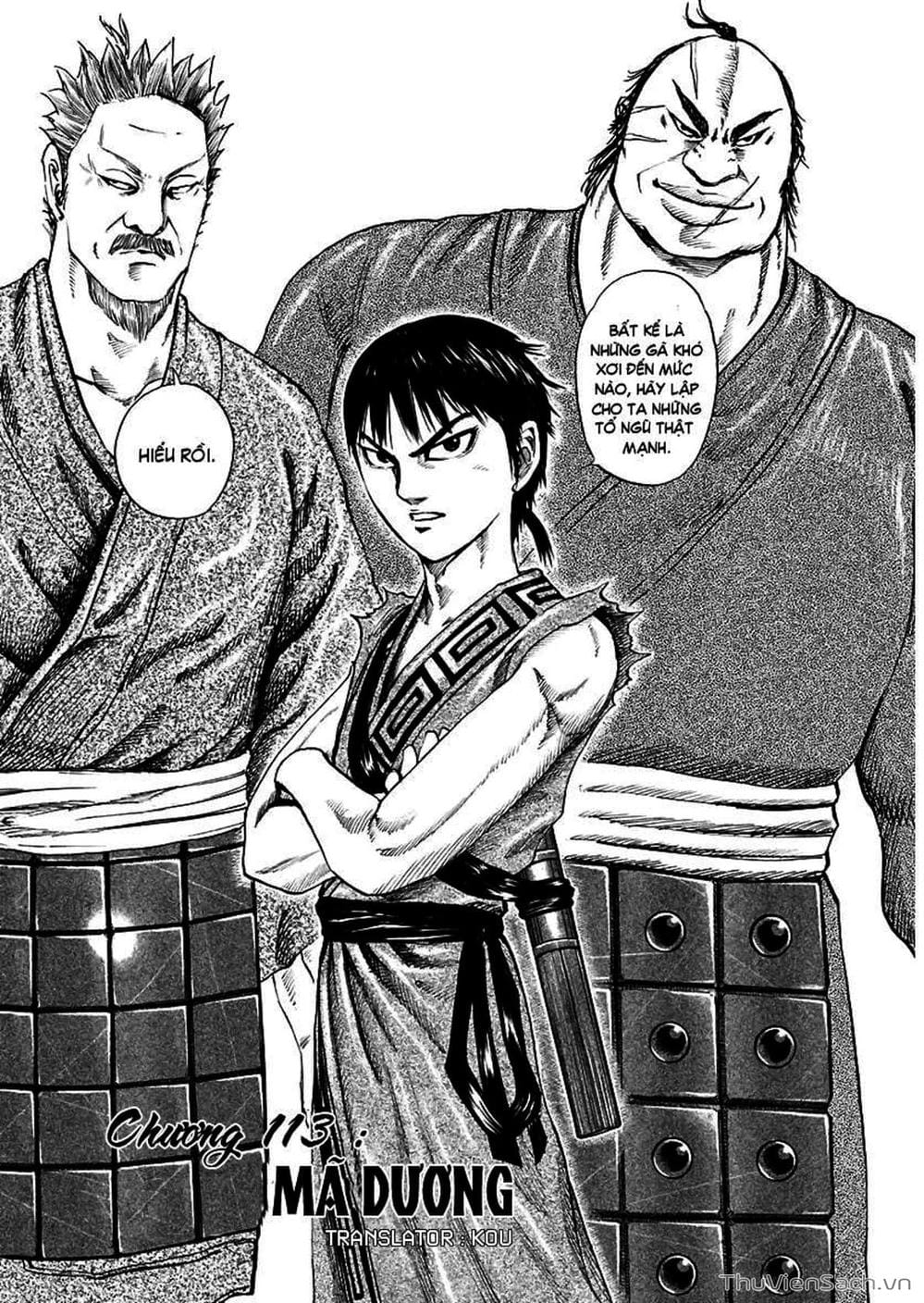 Truyện Tranh Kingdom - Vương Giả Thiên Hạ trang 4