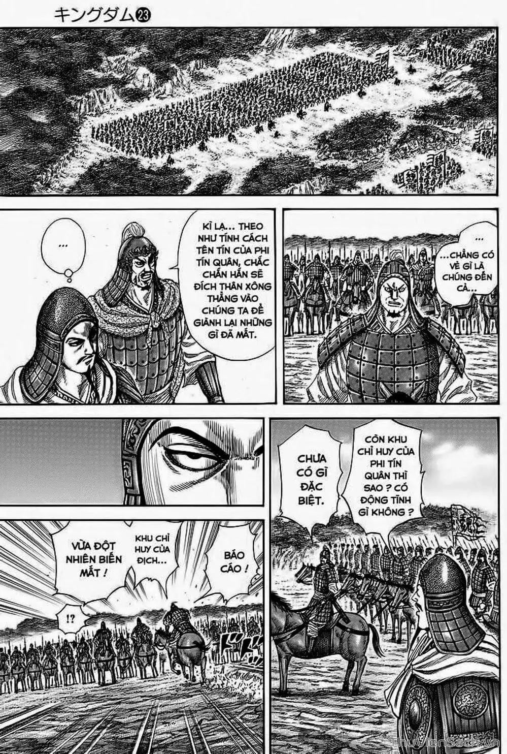 Truyện Tranh Kingdom - Vương Giả Thiên Hạ trang 4