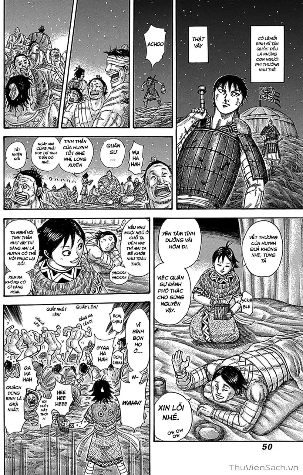 Truyện Tranh Kingdom - Vương Giả Thiên Hạ trang 4